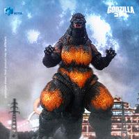 HIYA Exquisite Basic Series None Scale 7 Inch Godzilla vs. Destoroyah 1995 Burning Godzilla Action Figure