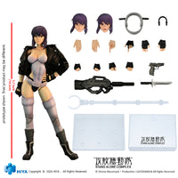 HIYA Exquisite Super Series 1/12 Scale 6 Inch GHOST IN THE SHELL Stand Alone Complex Kusanagi Motoko Action Figure