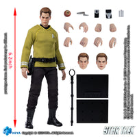 HIYA Exquisite Super Series 1/12 Scale 6 Inch STAR TREK 2009 Kirk Action Figure