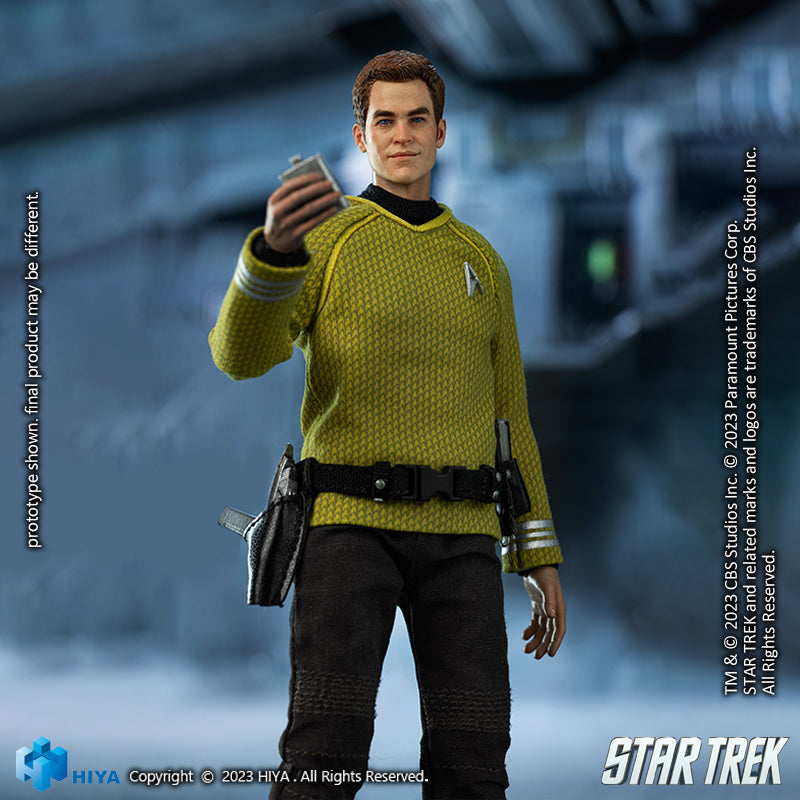 HIYA Exquisite Super Series 1/12 Scale 6 Inch STAR TREK 2009 Kirk Action Figure
