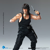 HIYA Exquisite Super Series 1/12 Scale 6 Inch Rambo III Rambo Action Figure