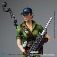 HIYA Exquisite Mini Series 1/18 Scale 4 Inch G.I.Joe Lady Jaye Action Figure