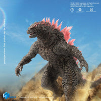 HIYA Exquisite Basic Series None Scale 7 Inch Godzilla x Kong The New Empire Godzilla Heat Ray Godzilla Evolved Ver. Action Figure