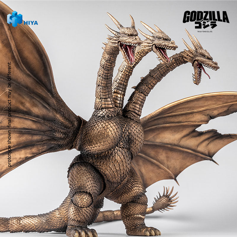 HIYA Exquisite Basic Series  None Scale 13 Inch Godzilla vs. King Ghidorah King Ghidorah Battle Damaged Version. (1991) Action Figure