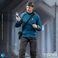 HIYA Exquisite Super Series 1/12 Scale 6 Inch STAR TREK 2009 McCoy Action Figure