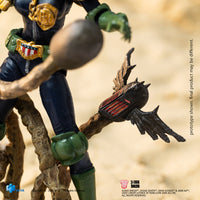 HIYA Exquisite Mini Series 1/18 Scale 4 Inch JUDGE DREDD Judge Anderson VS The Dark Judges Action Figure