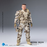 HIYA Exquisite Super 1/12 Scale 6 Inch Universal Soldier Luc Deveraux Action Figure