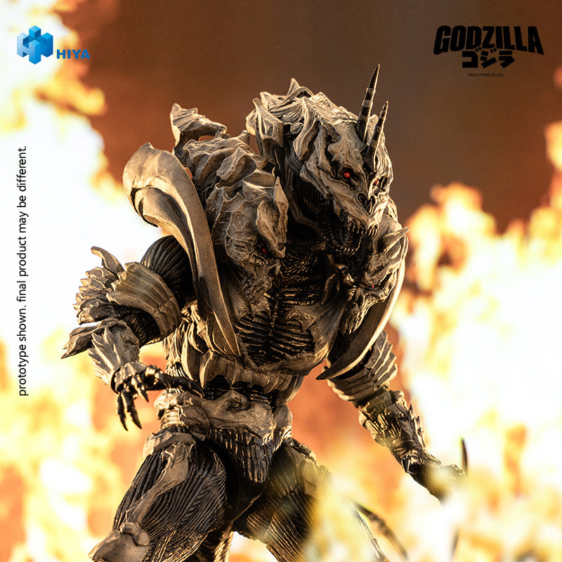 HIYA Exquisite Basic Series  None Scale 8 Inch Godzilla Final Wars 2004  Monster X Action Figure