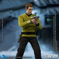 HIYA Exquisite Super Series 1/12 Scale 6 Inch STAR TREK 2009 Kirk Action Figure