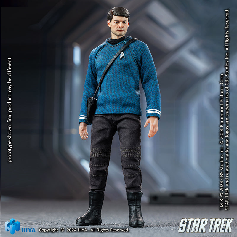 HIYA Exquisite Super Series 1/12 Scale 6 Inch STAR TREK 2009 McCoy Action Figure