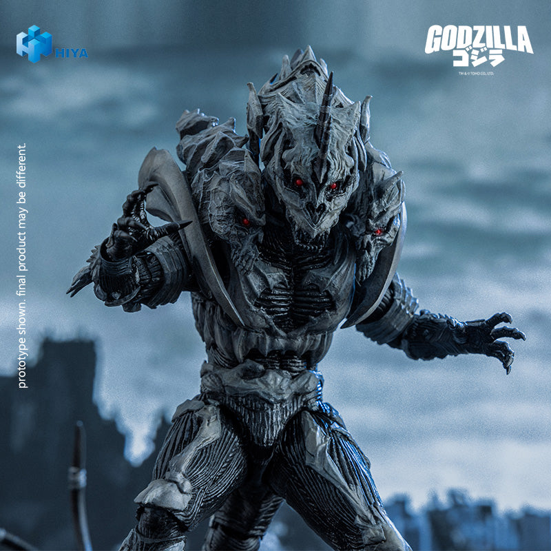 HIYA Exquisite Basic Series  None Scale 8 Inch Godzilla Final Wars 2004  Monster X Action Figure