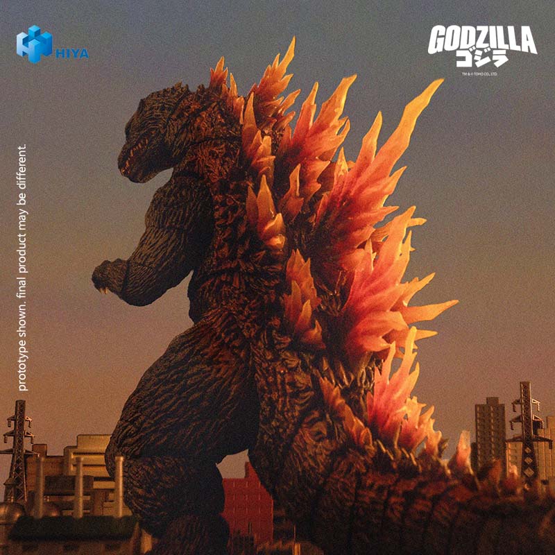 HIYA Exquisite Basic Series  None Scale 7 Inch Godzilla 2000 Heat Ray Godzilla  Action Figure