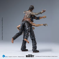 HIYA Exquisite Mini Series 1/18 Scale 4 Inch The Walking Dead  Dead City  Walker King Action Figure