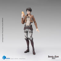 HIYA Exquisite Basic Series 1/12 5.9 Inch Attack on Titan 1-3 Eren Yaeger Action Figure