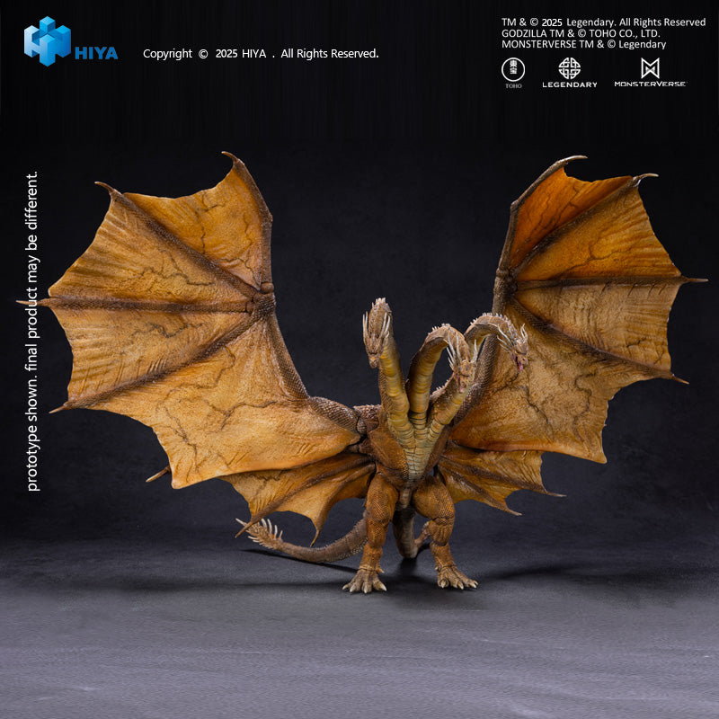 godzilla king of the monsters king ghidorah toy HIYA Exquisite Basic Series None Scale 14 Inch Godzilla King of the Mo