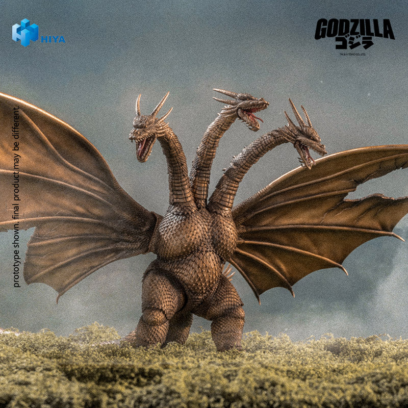 HIYA Exquisite Basic Series  None Scale 13 Inch Godzilla vs. King Ghidorah King Ghidorah Battle Damaged Version. (1991) Action Figure