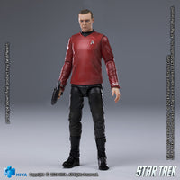 HIYA Exquisite Mini Series 1/18 Scale 4 Inch STAR TREK 2009 Scotty Action Figure