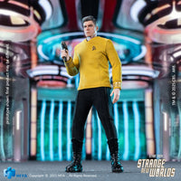 HIYA Exquisite Super Series 1/12 Scale 6 Inch STAR TREK Strange New Worlds Pike Action Figure