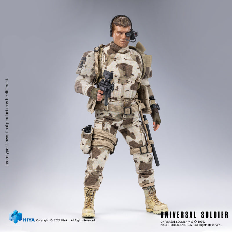HIYA Exquisite Super Series 1/12 Scale 6 Inch Universal Soldier Andrew Scott Action Figure