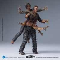 HIYA Exquisite Mini Series 1/18 Scale 4 Inch The Walking Dead  Dead City  Walker King Action Figure