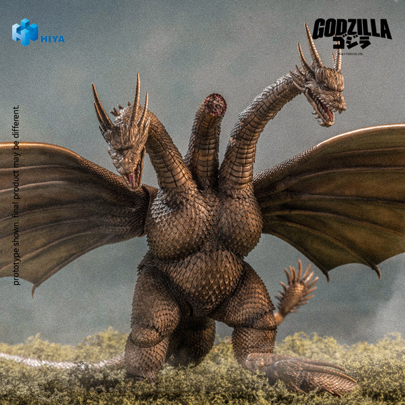HIYA Exquisite Basic Series  None Scale 13 Inch Godzilla vs. King Ghidorah King Ghidorah Battle Damaged Version. (1991) Action Figure
