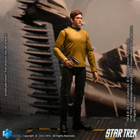 HIYA Exquisite Mini Series 1/18 Scale 4 Inch STAR TREK 2009 Sulu Action Figure