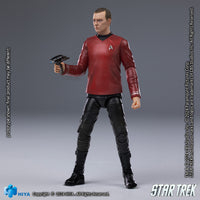 HIYA Exquisite Mini Series 1/18 Scale 4 Inch STAR TREK 2009 Scotty Action Figure