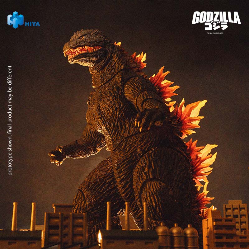 HIYA Exquisite Basic Series  None Scale 7 Inch Godzilla 2000 Heat Ray Godzilla  Action Figure