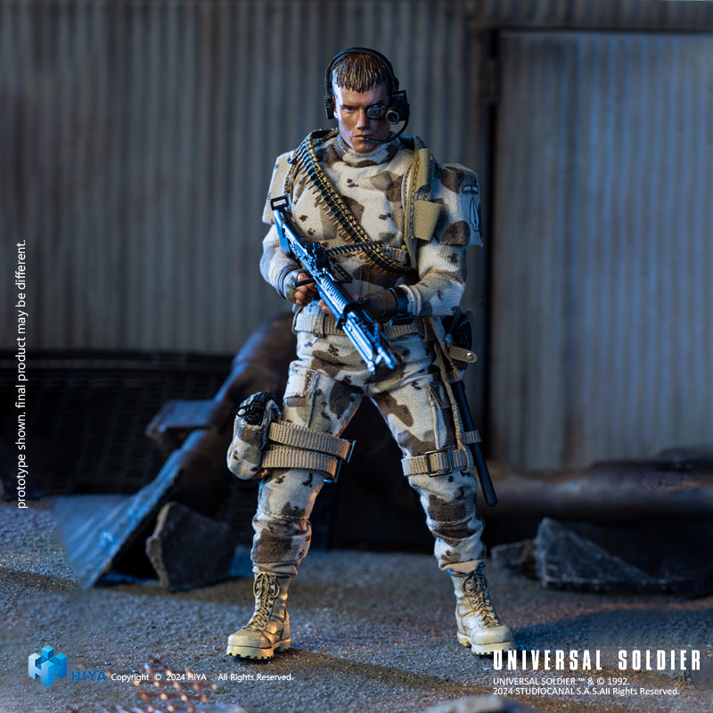 HIYA Exquisite Super Series 1/12 Scale 6 Inch Universal Soldier Andrew Scott Action Figure