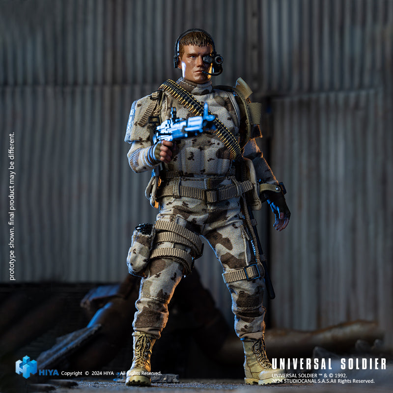 HIYA Exquisite Super Series 1/12 Scale 6 Inch Universal Soldier Andrew Scott Action Figure