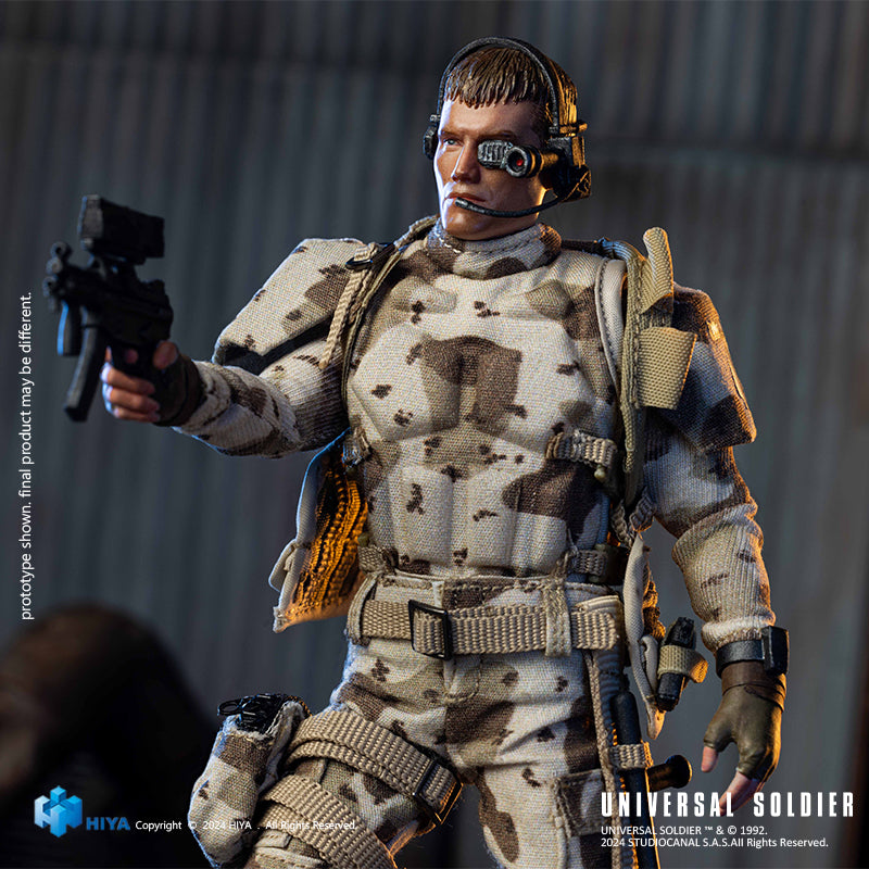 HIYA Exquisite Super Series 1/12 Scale 6 Inch Universal Soldier Andrew Scott Action Figure