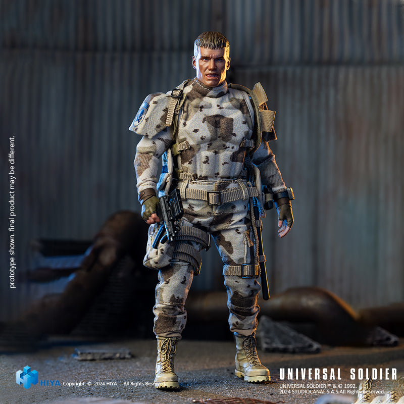 HIYA Exquisite Super Series 1/12 Scale 6 Inch Universal Soldier Andrew Scott Action Figure