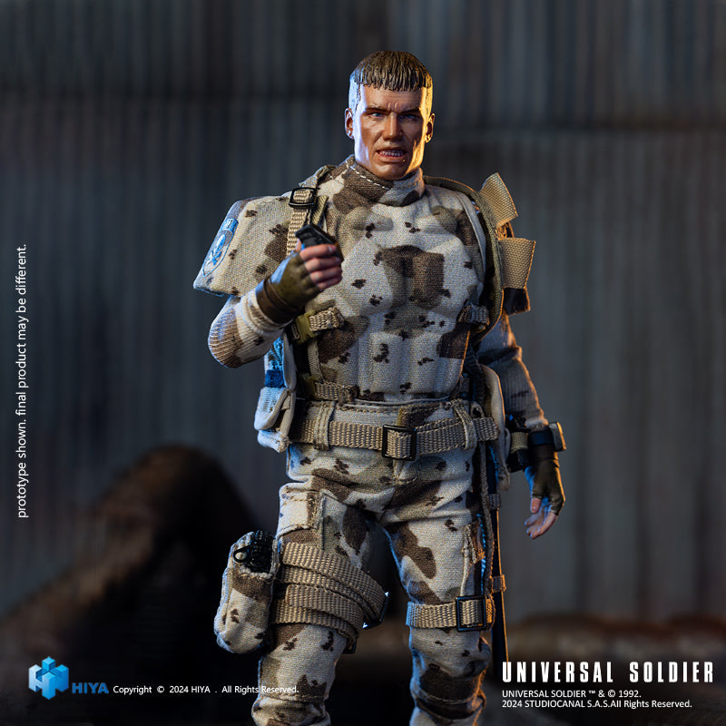 HIYA Exquisite Super Series 1/12 Scale 6 Inch Universal Soldier Andrew Scott Action Figure