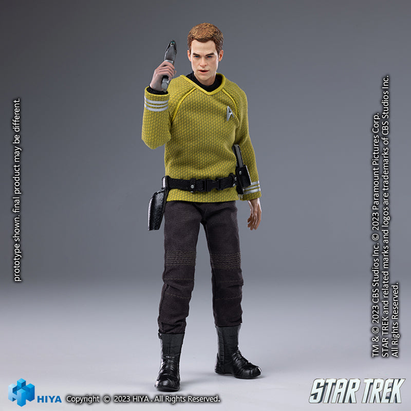 HIYA Exquisite Super Series 1/12 Scale 6 Inch STAR TREK 2009 Kirk Action Figure