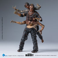 HIYA Exquisite Mini Series 1/18 Scale 4 Inch The Walking Dead  Dead City  Walker King Action Figure