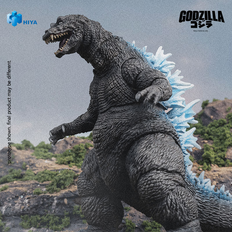 HIYA Exquisite Basic Series  None Scale 7 Inch Godzilla Mothra and King Ghidorah Giant Monsters All-Out Attack (2001) Heat Ray Godzilla Action Figure