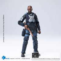 HIYA Exquisite Mini Series 1/18 Scale 4 Inch The Walking Dead Morgan Action Figure