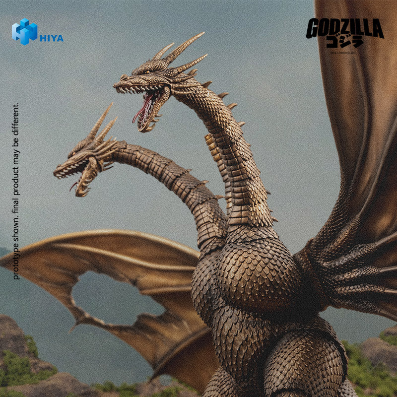 HIYA Exquisite Basic Series  None Scale 13 Inch Godzilla vs. King Ghidorah King Ghidorah Battle Damaged Version. (1991) Action Figure