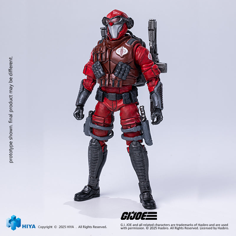HIYA Exquisite Mini Series 1/18 Scale 4 Inch G.I.Joe Crimson Viper Action Figure