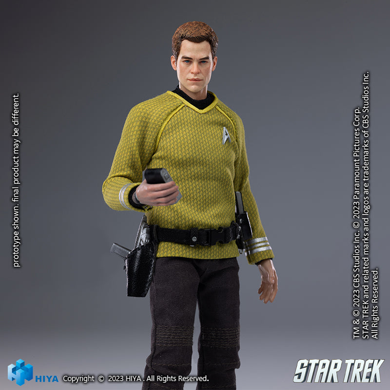 HIYA Exquisite Super Series 1/12 Scale 6 Inch STAR TREK 2009 Kirk Action Figure