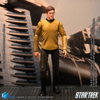 HIYA Exquisite Mini Series 1/18 Scale 4 Inch STAR TREK 2009 Sulu Action Figure