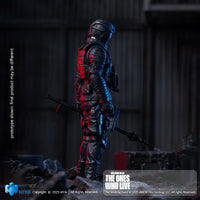 HIYA Exquisite Mini Series 1/18 Scale 4 Inch The Walking Dead The Ones Who Lived CRM Soldier Action Figure