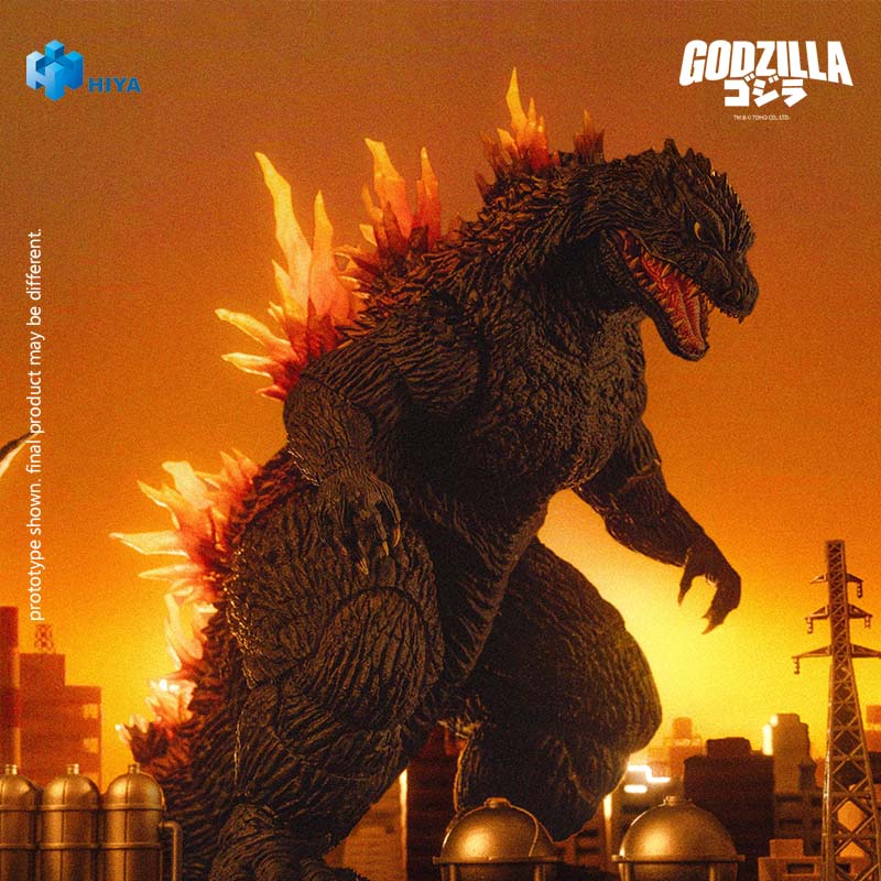 HIYA Exquisite Basic Series  None Scale 7 Inch Godzilla 2000 Heat Ray Godzilla  Action Figure