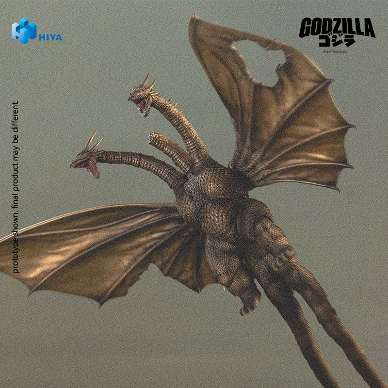 HIYA Exquisite Basic Series  None Scale 13 Inch Godzilla vs. King Ghidorah King Ghidorah Battle Damaged Version. (1991) Action Figure