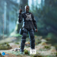 HIYA Exquisite Mini Series 1/18 Scale 4 Inch The Walking Dead Morgan Action Figure