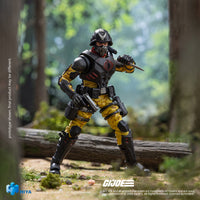 HIYA Exquisite Mini Series 1/18 Scale 4.1 Inch G.I.Joe Cobra Officers Python Patrol Version Action Figure
