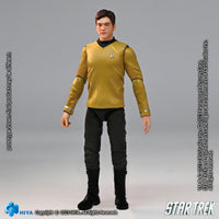 HIYA Exquisite Mini Series 1/18 Scale 4 Inch STAR TREK 2009 Sulu Action Figure