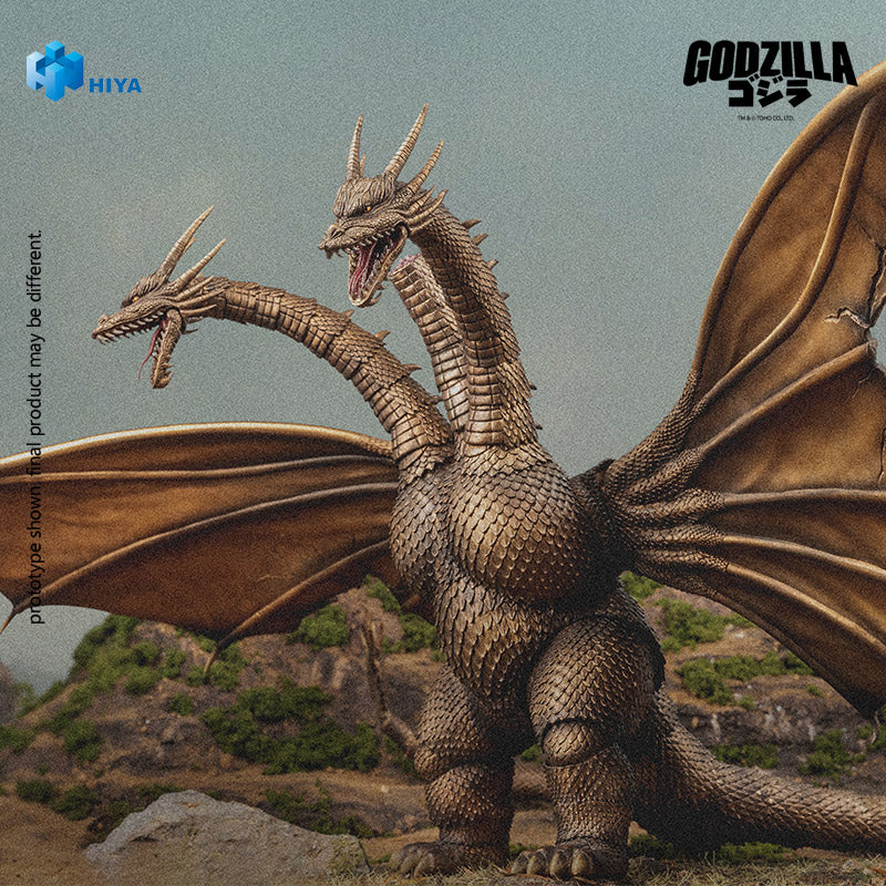 HIYA Exquisite Basic Series  None Scale 13 Inch Godzilla vs. King Ghidorah King Ghidorah Battle Damaged Version. (1991) Action Figure