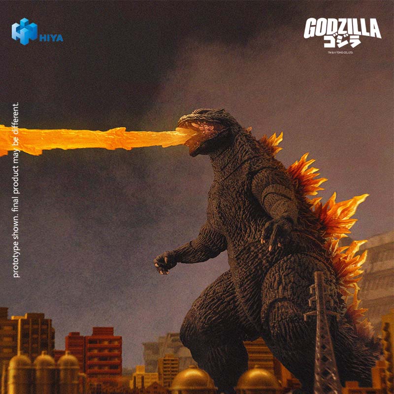HIYA Exquisite Basic Series  None Scale 7 Inch Godzilla 2000 Heat Ray Godzilla  Action Figure