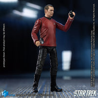 HIYA Exquisite Mini Series 1/18 Scale 4 Inch STAR TREK 2009 Scotty Action Figure